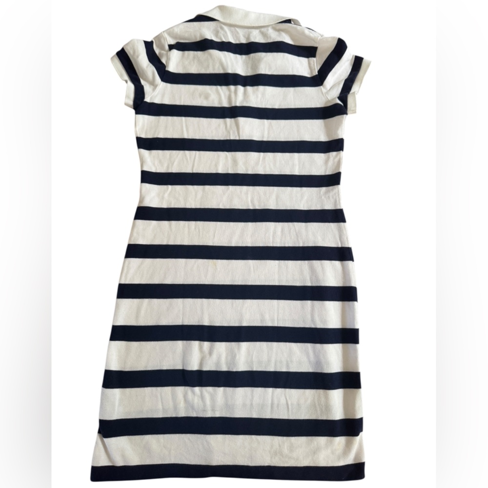Ralph Lauren Navy and White Striped Dress - Picture 2 of 5